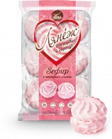 4607037436282 «Зефир с ароматом клюквы» (315 г, по 12 шт., ТЗ НЕВА, Лянеж)