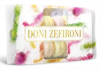 4607037436220 Зефир ароматизированный DONI ZEFIRONI ассорти (420 г по 9 шт, ТЗНЕВА, ТЗ DONI ZEFIRONI)