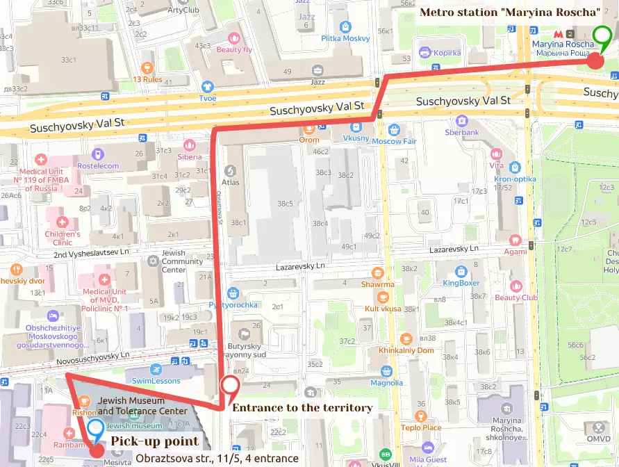 The scheme of the passage is the pick-up point The scheme of the passage is the pick-up point