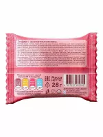 4607037432345 «Зефир с ароматом клюквы» (28 г по 30 шт., во флоу-паке, ТЗ НЕВА, Лянеж) (2)