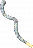 Shofar mother of pearls, green stones imported from Australia, special, luxurios, for connoisseurs_collectors_3