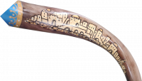 Shofar Kudu  Lion of Judah with Crown, handmade_3