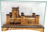 Large model of the Second Temple, made of olive wood, handmade4